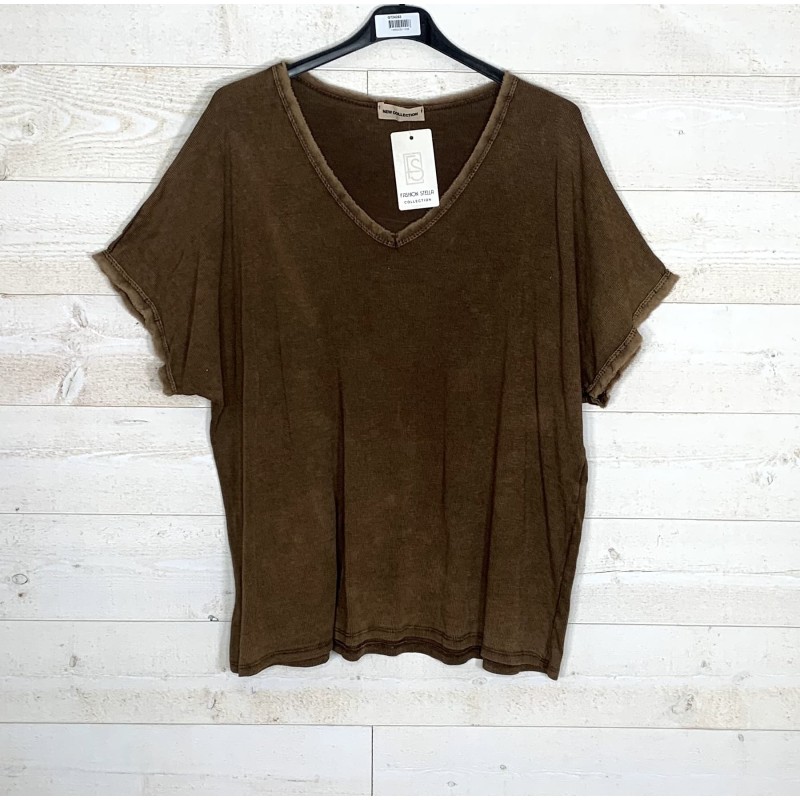 Teeshirt MANU marron