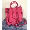 Sac cuir Frange