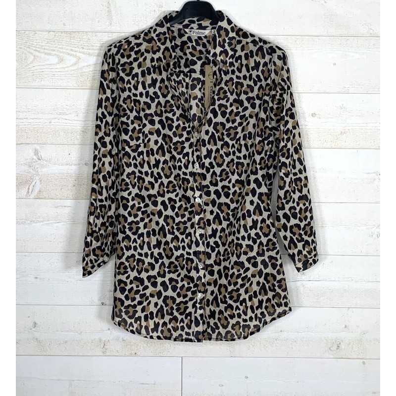Chemise PUPUCE léopard