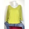 Pull Jojo vert anis