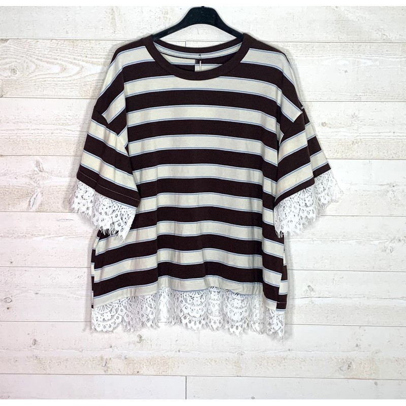 Tee shirt MILA chocolat