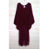 Robe TARA bordeau