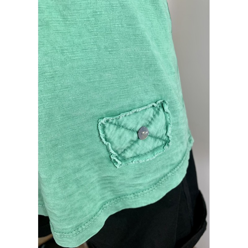 Tee shirt MUMU vert