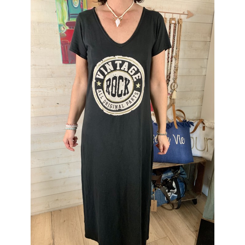 Robe VINTAGE noir