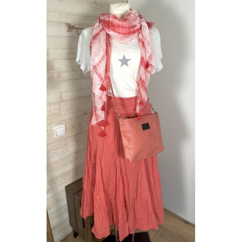 Jupe COCO corail