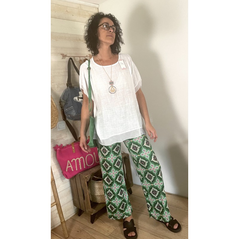 Pantalon TAO vert