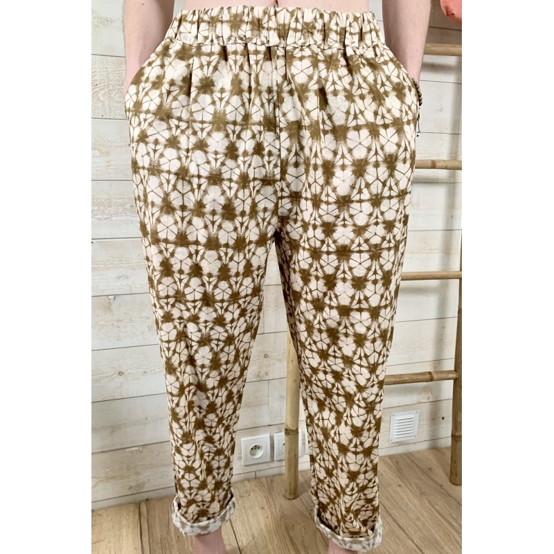 Pantalon NOA marron