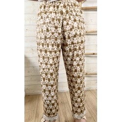 Pantalon NOA marron