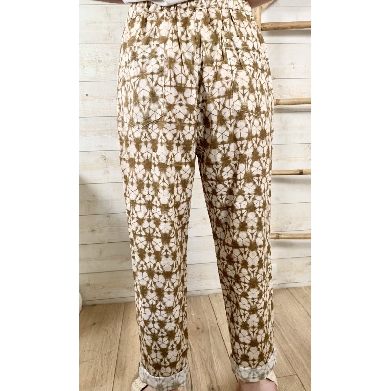 Pantalon NOA marron