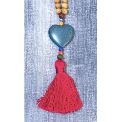 collier sautoir coeur