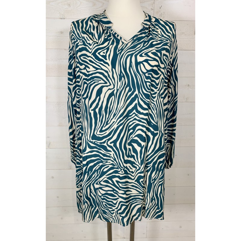 Robe JUNGLE bleu