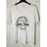 Tee shirt STRONG blanc
