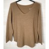 Pull VALENTINA marron