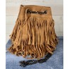 Sac FRANGE DAIM